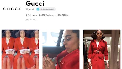 gucci sign in|gucci tiktok account.